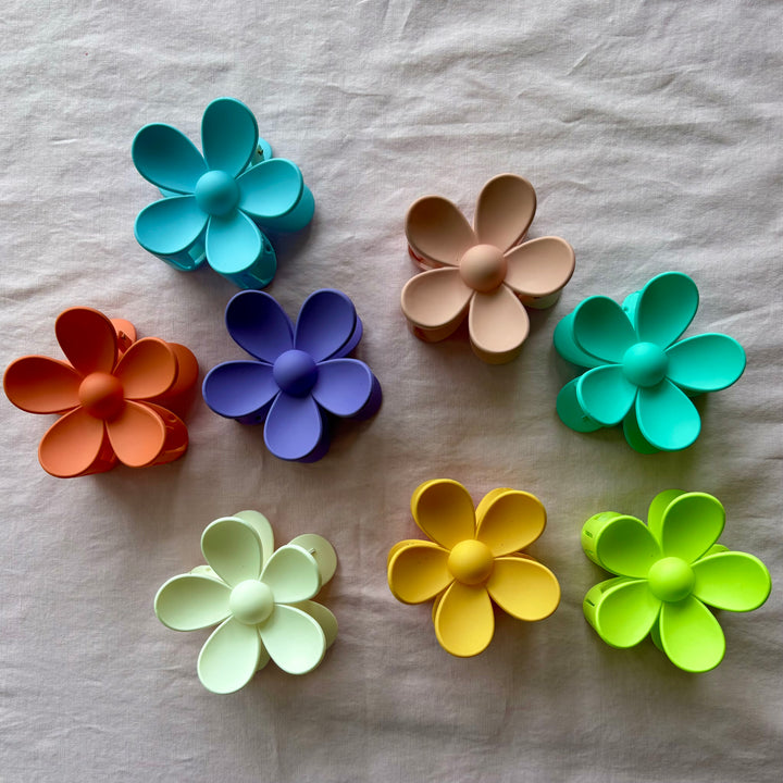 Flower Hair Claws