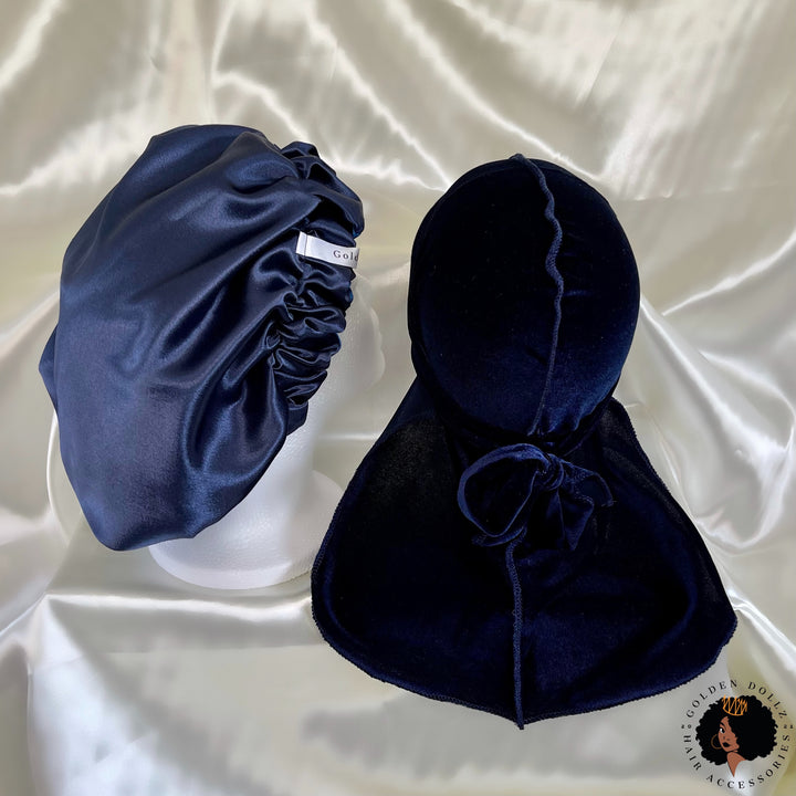 Bonnet & Velvet Durag Sets